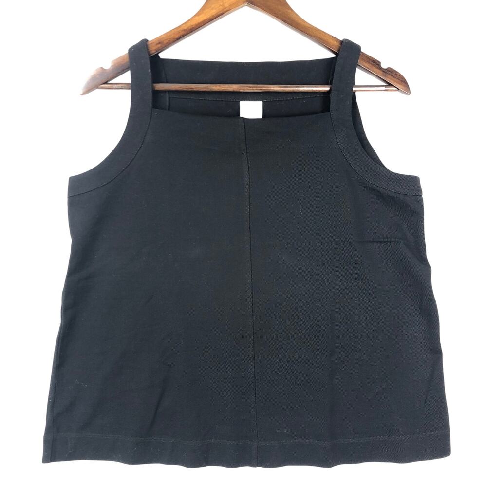 MaxMara Leisure Square Neck Black Tank Top Women's Large (?)